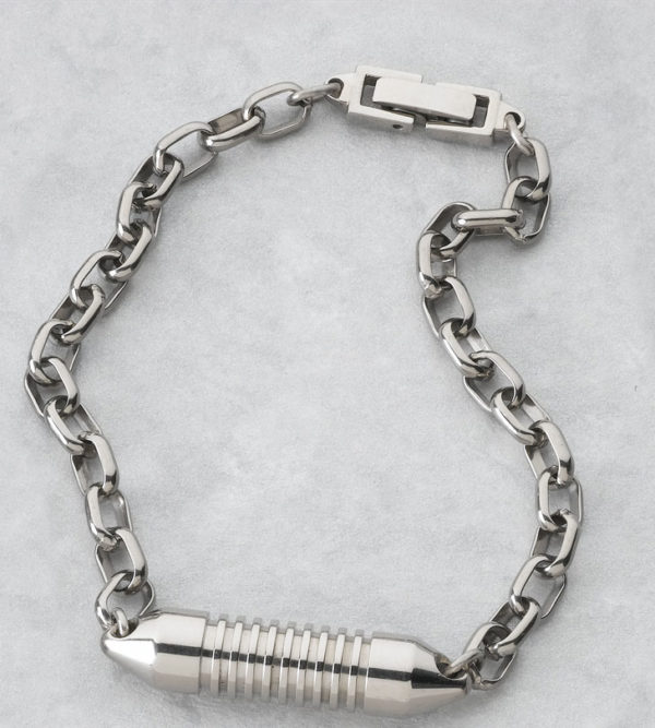 Titanium Bracelet with Long Wide Band