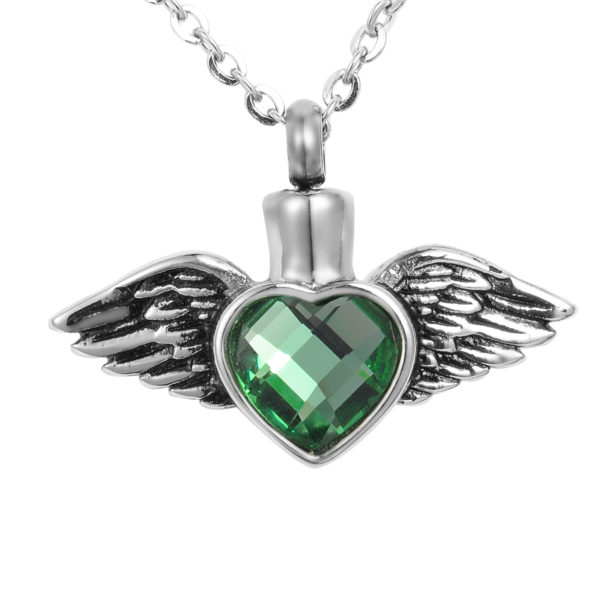 Emerald Heart and Wings